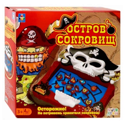Настольная игра Игродром Остров сокровищ 1Toy Т13565